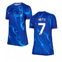 Chelsea Pedro Neto #7 Domáci Ženy futbalový dres 2024-25 Krátky Rukáv